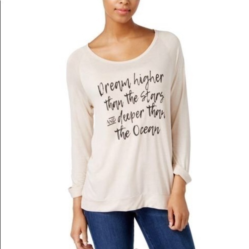 New Jamie & Layla Womens Casual Graphic T-Shirt